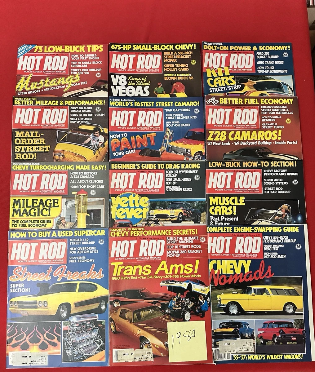 25+ Hot Rod Magazines 1980-1999 for sale | Updated Oct 2026