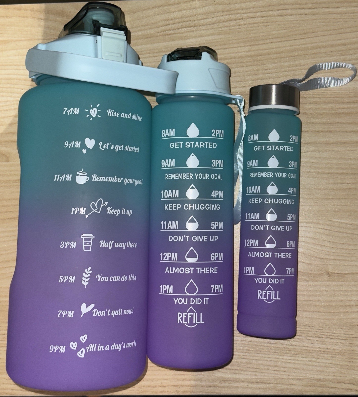 S Motivational Timer Drinking Sports Bpa Free