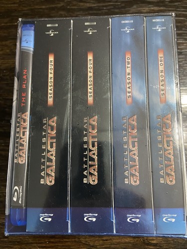 Battlestar Galaxtica The Complete Series Blu-ray Brand New, FREE SHIPPING - Picture 2 of 6