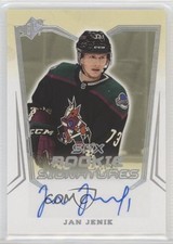 2021-22 SPx SPx Rookie Signatures Jan Jenik #SPXR-JJ Auto 2u9