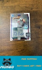 2015 Bowman #BCAP-DW Drew Ward Chrome Prospect Autographs Washington Nationals