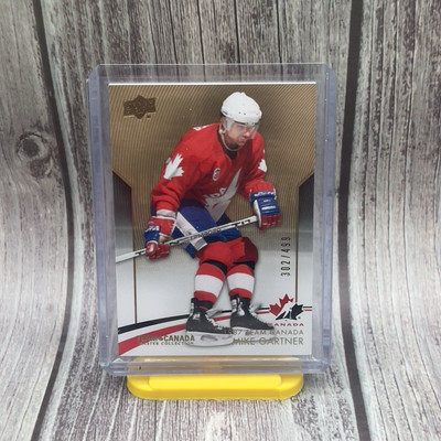 2015-16 Upper Deck Team Canada Master Collection #38 Mike Gartner /499