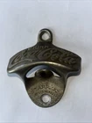 Vintage original Drink Coca-Cola Brown Co Star X Wall Mount Bottle Opener USA 21