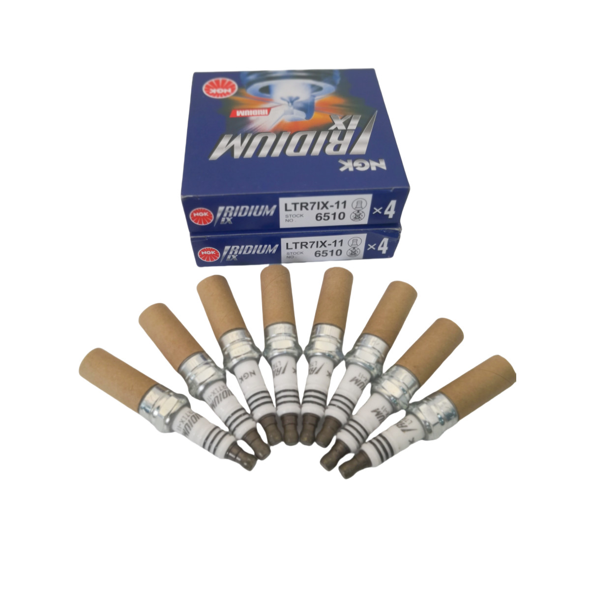 NEW 8Pcs LTR7IX11  Iridium IX Plug Spark Plugs For NGK 6510 LTR7IX-11 6510 Tune