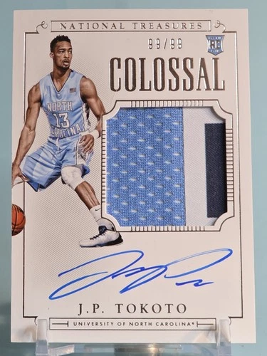 2015 Panini National Treasures J.P. Tokoto #347 /99 Colossal RC SIgnatures