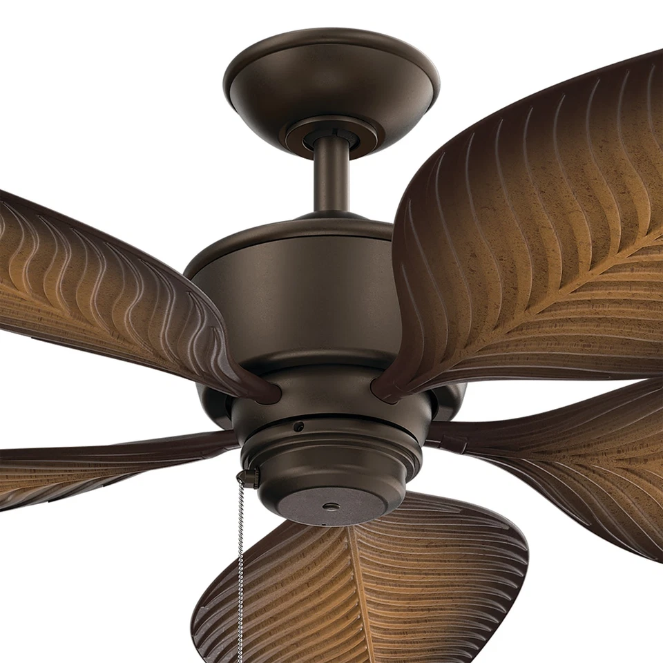 Kichler 310095 Nani 56" 5 Blade Indoor / Outdoor Ceiling Fan - Bronze - Image 3 of 4