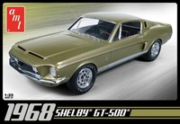Amt 1968 Shelby Gt 500 1/25 Scale Model Kit [New Toy]