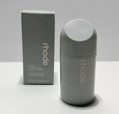 NIB 100%Authentic Rhode Peptide Glazing Fluid Dewy Gel Serum 0.5 oz / 15ml