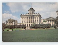 Postcard Old Building The Lenin Library Moscow Russia