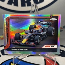 Max Verstappen 2025 Topps Chrome F1 #73 Refractor