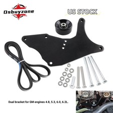 Dual Alternator Bracket Kit For Gm Trucks Chevy 4.8 5.3 6.0 6.2l 99-13 Vortec