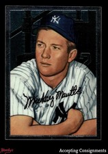 1996 Topps Mantle Finest #20 Mickey Mantle 1952 Bowman HOF YANKEES