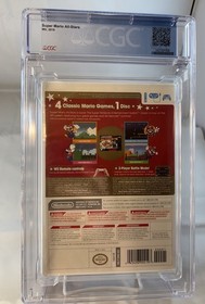 Super Mario All Stars (Nintendo Wii, 2010) CGC Graded 9.8 A+ ***NEW/SEALED***