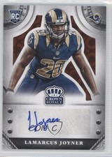 2014 Panini Crown Royale Retail Bronze Pyramid 56/75 Lamarcus Joyner Auto 0c2