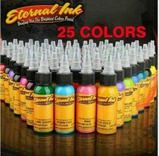 16pcs Eternal Tattoo Ink Set 16 Colors 1oz 30ml Professional Permanent Pigment