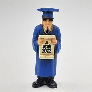 Vintage 2002 Graduation Figure Collectible Cool Sunglasses Diploma Little Homie
