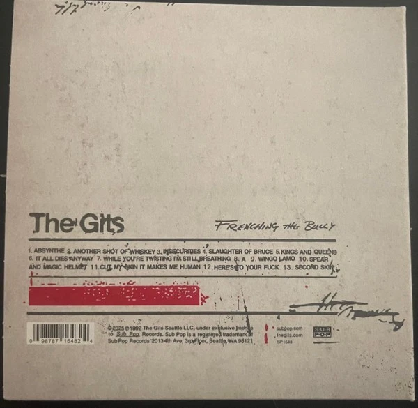 1 CENT CD  The Gits – Frenching The Bully  ( Alternative Rock, Punk ) Sub Pop - Image 2 of 2