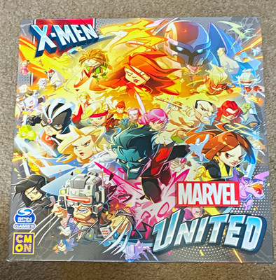 CMON Marvel United X-Men Board Game Complete Set w/ Mini Figures 14+ 2020