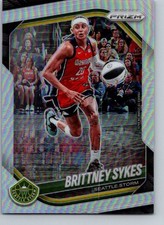 2025 WNBA Prizm Silver Brittney Sykes