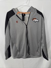 Dunbrooke youth Denver Broncos NFL Team Apparel Tek Warm full-zip jacket L