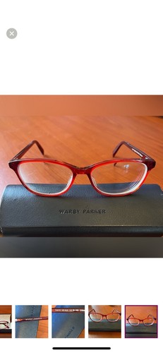 Warby Parker Eyeglass Frames - Red - Daisy M 623 - 52 16 140