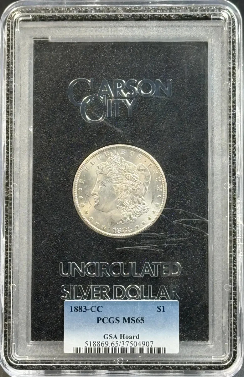 1883 MS65 モーガン 1883 O S US Morgan Silver Dollar $1 - NGC MS65 [MORGAN-83-O-N-MS65