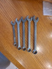 Vintage Plumb Plomb Plvmb Combination 5 Wrenches