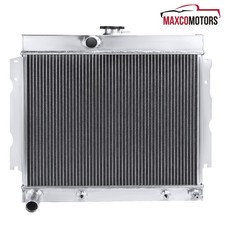 Cooling Radiator Fits 1966-1969 Dodge Charger 1965-1966 Dart Aluminum 3 Row Core