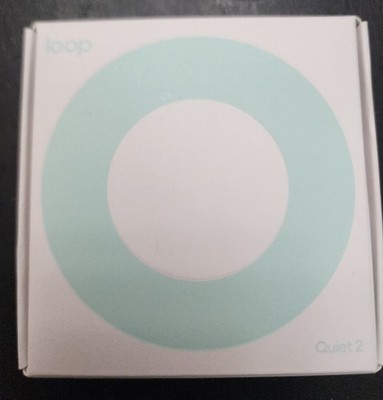 Loop Quiet 2 Ear Plugs Reusable Noise-Reducing - Black, Mint, Or Violet