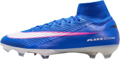 Nike Mercurial Superfly 10 Elite Firm-Ground High-Top Soccer Cleats (Racer Blue/