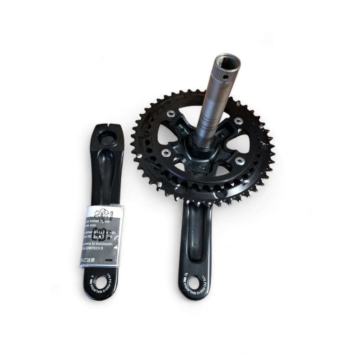 Shimano 105 FC-RS510 Hollowtech II Road Crankset 175mm 46/36 2x11