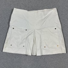 Veronica Beard Women's Sz 6 HighRise White Shorts Casual Outdoor Comfy