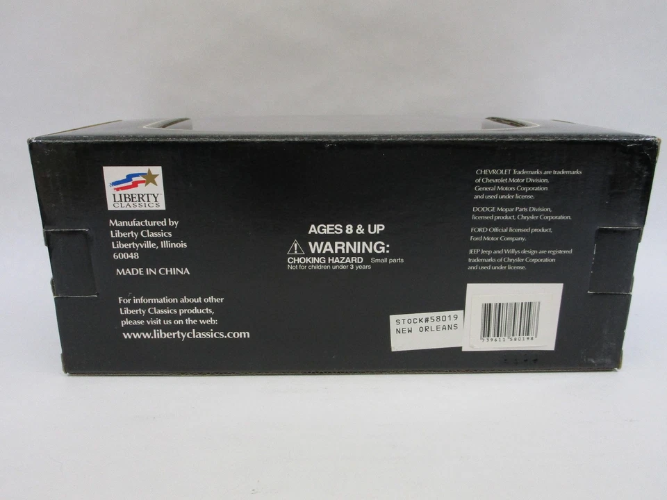 Liberty Classics 1957 Ford New Orleans Police Department 1:24 Diecast Car - Image 3 of 3