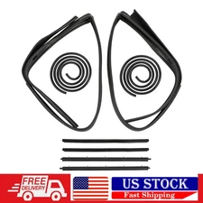 Rubber Door Weatherstrip Seal Kit Fit For 83-94 Chevy S10 Blazer GMC S-15 US