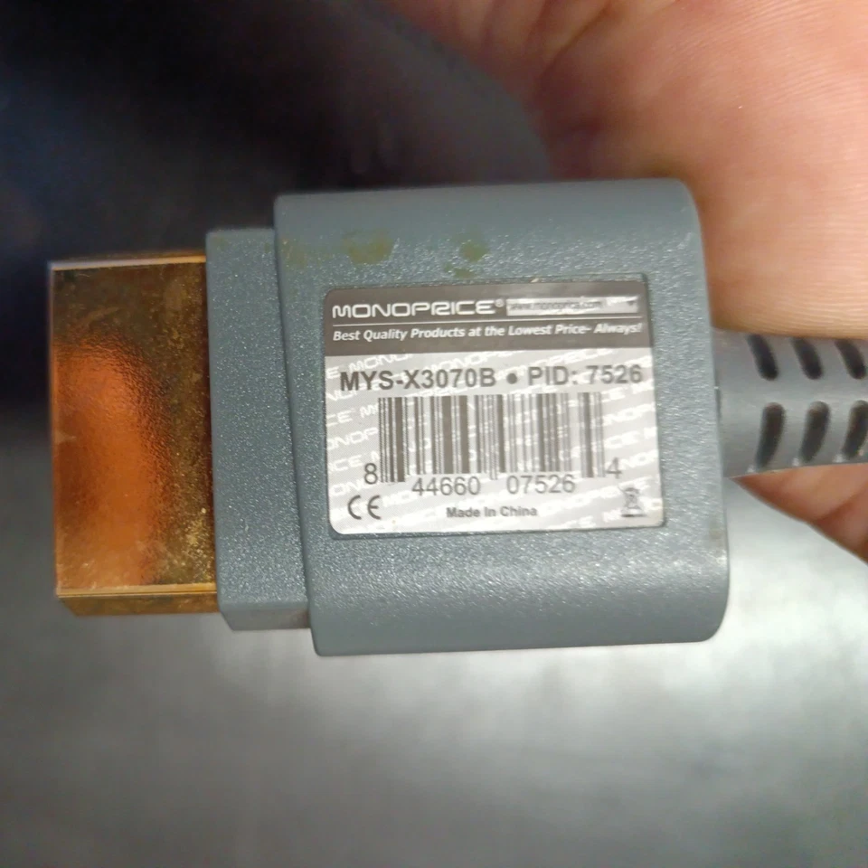 New Monoprice Optical Audio Adapter Cables For XBox 360 - Image 3 of 4