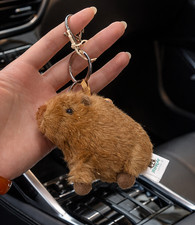 Jellycat Clyde Capybara Bag Charm Keychain Soft Plush Toy Cute Gift New