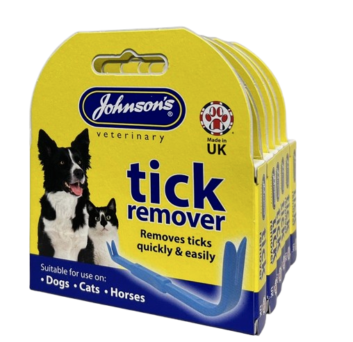 Johnsons Veterinary Tick Remover Pet Cat Dog Horses Quick & Easy Removal @Melian