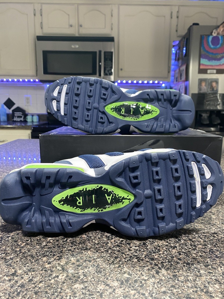 Size 8 - Nike Air Max 96 XX White Obsidian Scream Green | eBay Size 8 - Nike Air Max 96 XX White Obsidian Scream Green | eBay