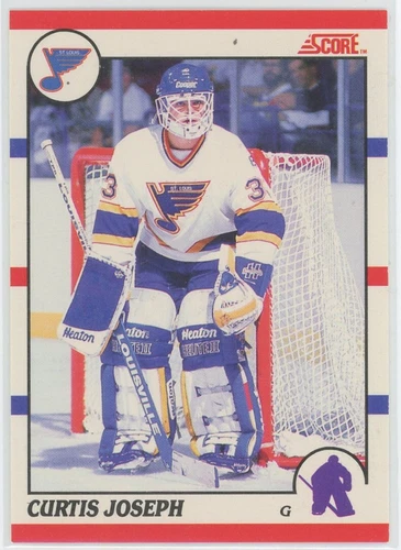 1990-91 Score #151 Curtis Joseph RC St. Louis Blues