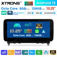 8-Core Android 8+128GB CarPlay Car GPS Stereo 4G LTE WiFi For Mercedes-Benz W204