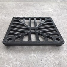 Gully Grid Grate 6 Inch Square Heavy Duty Plastic Cover, Black High Quality No1