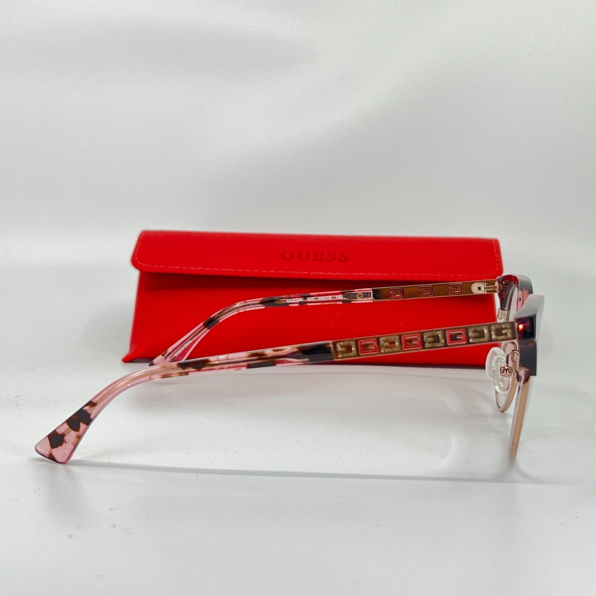 Guess EYEGLASSES GU2744-005-49 New with case GUESS GU2744 Black 005 Metal Round Optical Eyeglasses Frame  main image 3