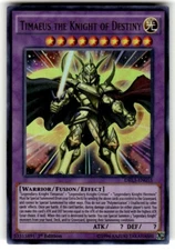 Yugioh Timaeus The Knight Of Destiny DRL3-EN055 Ultra Rare 1st Ed NM