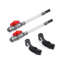 2X Fuel Jug Gas Can VP Racing Fuel Deluxe Cap Filler Hose Hose Kit 14'' 5 Gallon