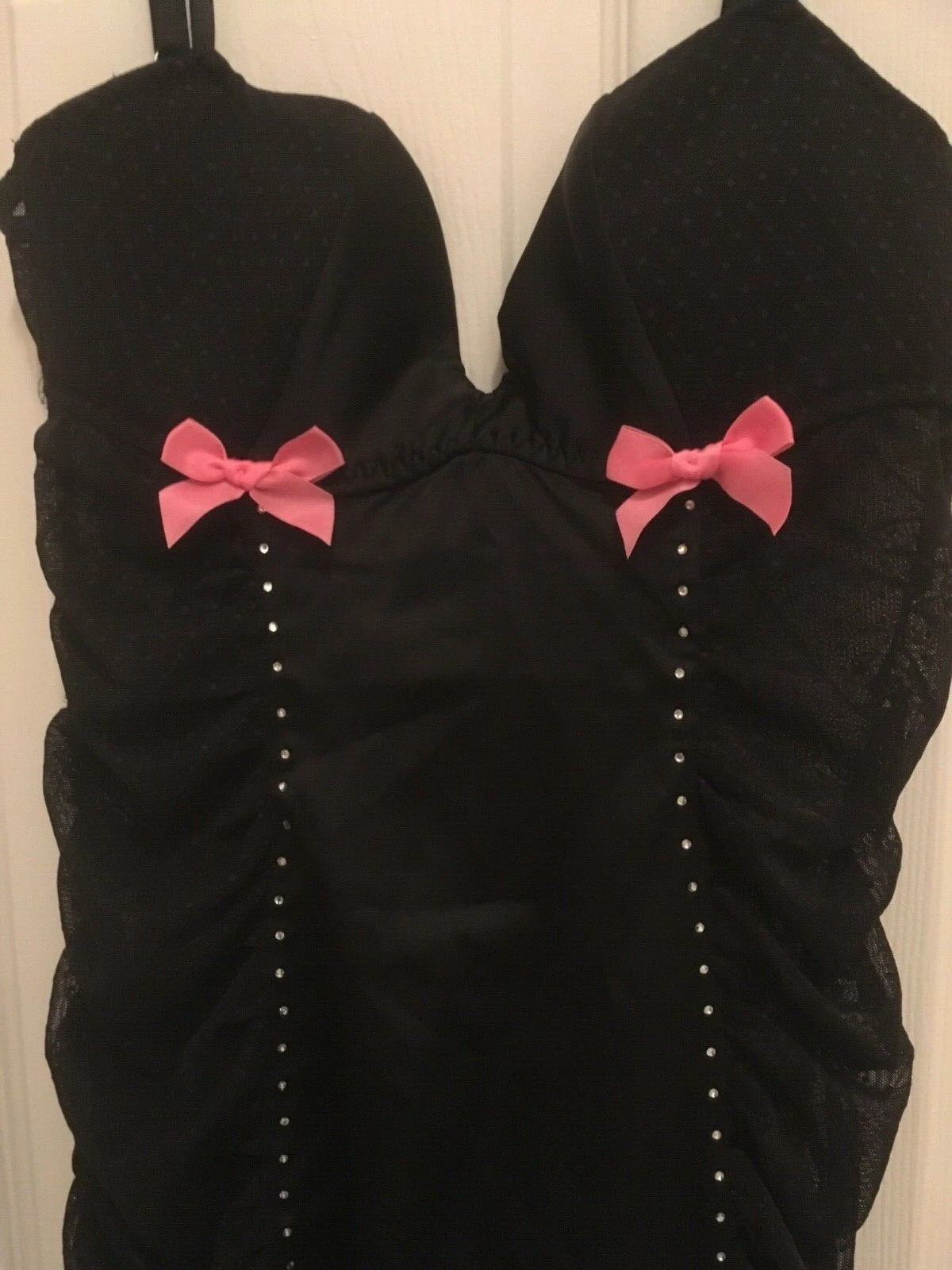 UNDERCOVER Vestito bambola bambina Victoria's Secret pigiama lingerie sexy piccole cose 34B