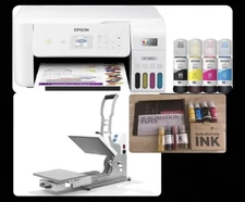 HPN Heat Press Nation 9x13 + Epson EcoTank ET2803 Sublimation Printer