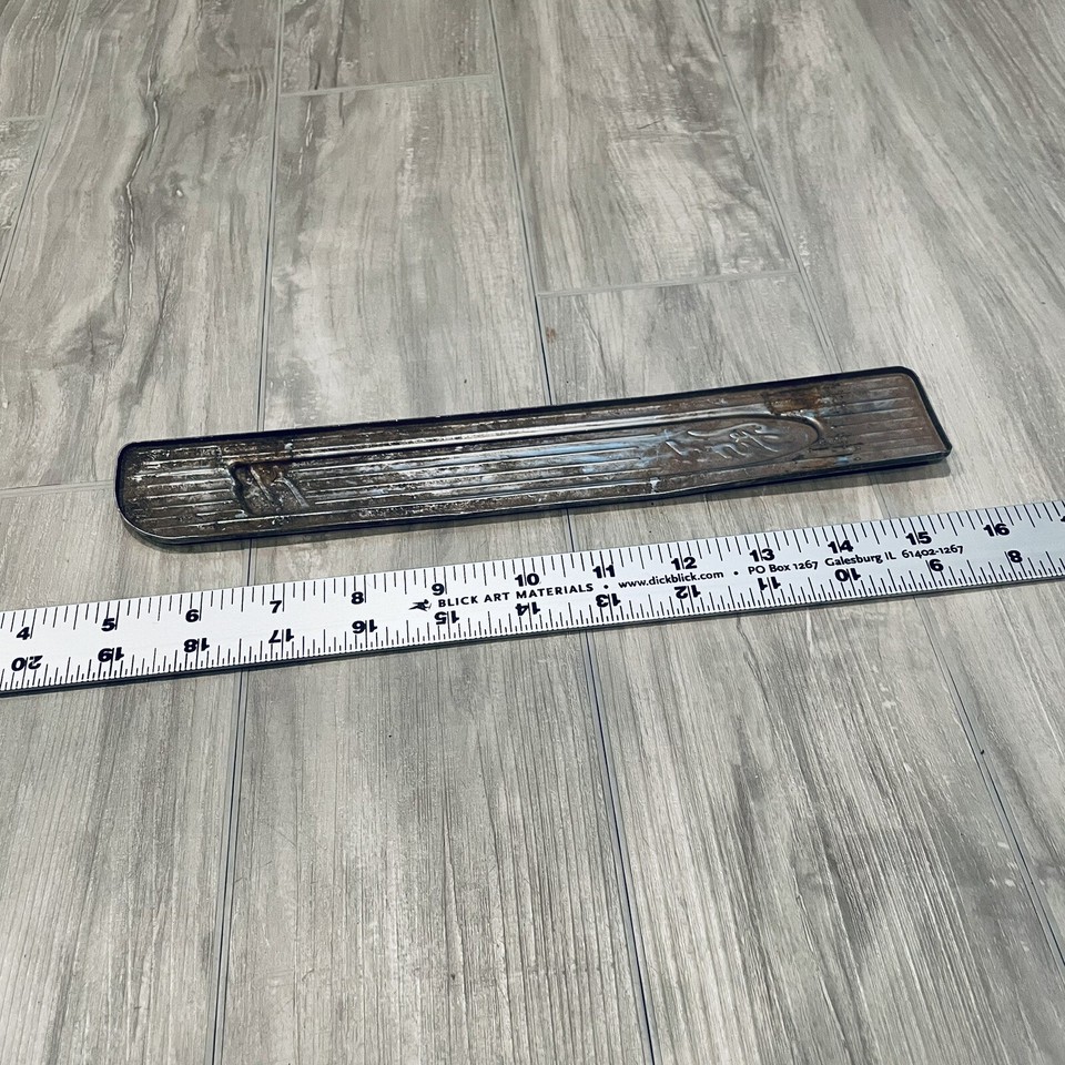 Vintage Ford Pickup Truck Fender Spear Emblem Badge Ornament Trim eBay