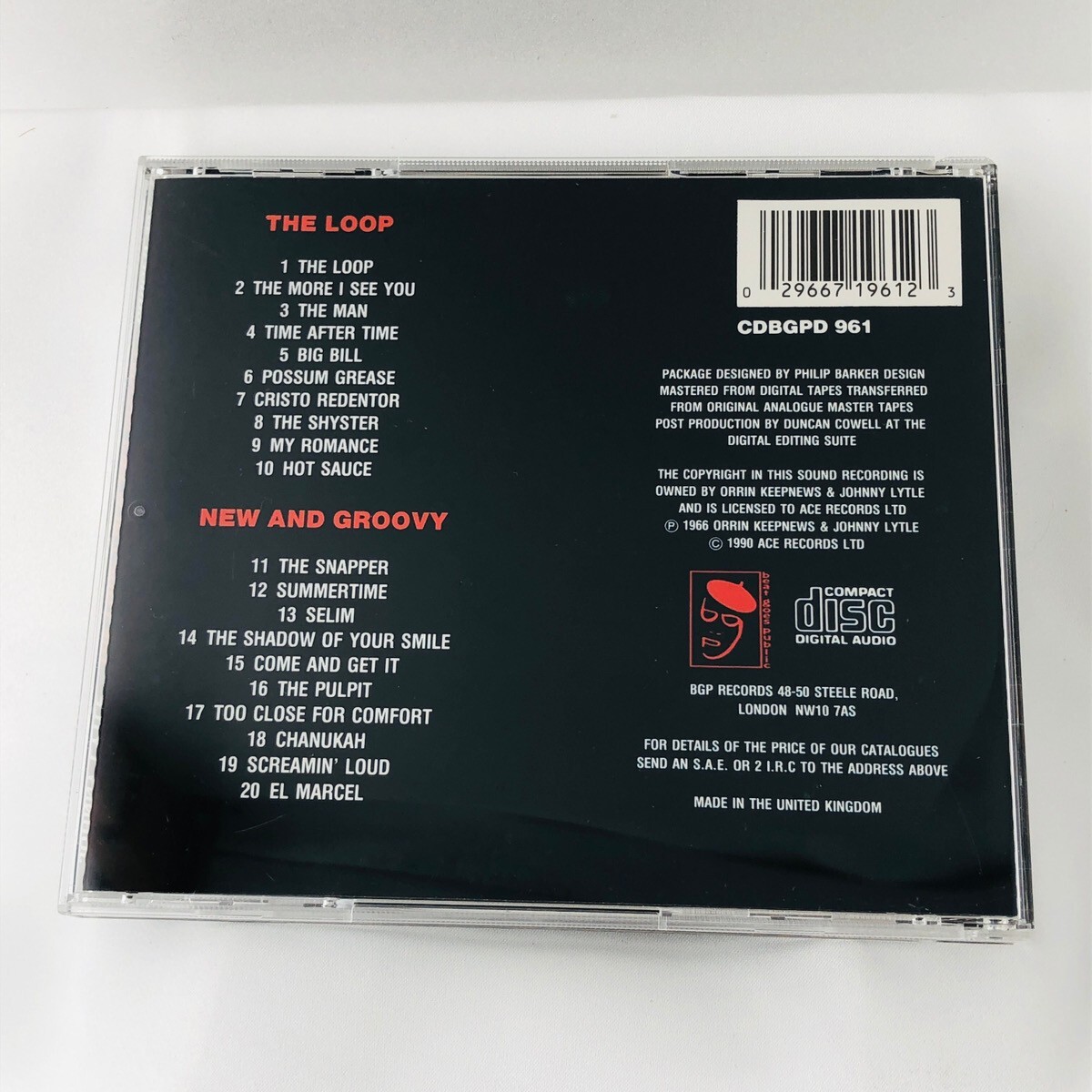 Johnny Lytle The Loop / New And Groovy CD MINT Sealed UK Jazz