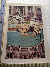 Postcard Trevi Fountain Rome Italy