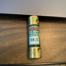 LOT OF 11 Bussmann Fusetron FRN 20 20 Amp Dual Element Time Delay Fuses U-02